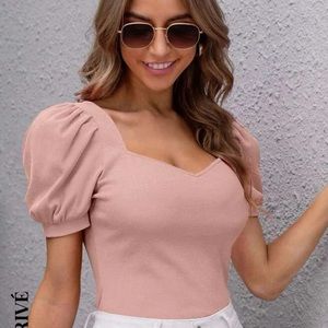Shein Puff Sleeve Tee